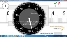 شبيه سازي و آموزش کولیس ساعتی با دقت 0.01 میلیمتری با استفاده از Flash Player