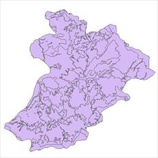 نقشه کاربری اراضی شهرستان مشکین شهر