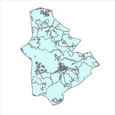 نقشه کاربری اراضی شهرستان شهربابک