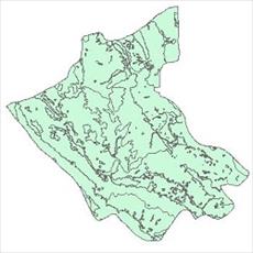 نقشه کاربری اراضی شهرستان زرند