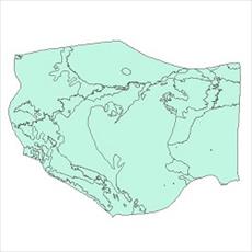 نقشه کاربری اراضی شهرستان آران و بیدگل