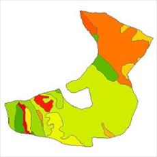 نقشه زمین شناسی شهرستان خرمدره