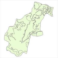 نقشه کاربری اراضی شهرستان کوثر