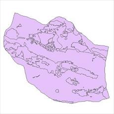 نقشه کاربری اراضی شهرستان زرین دشت