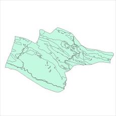 نقشه کاربری اراضی شهرستان قیر و کارزین